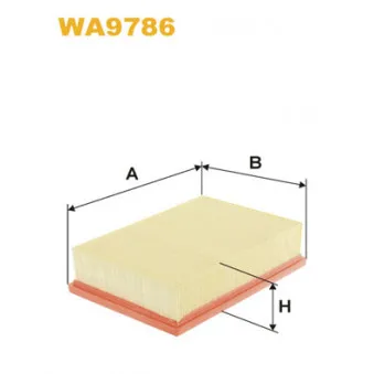 Filtre à air WIX FILTERS WA9786