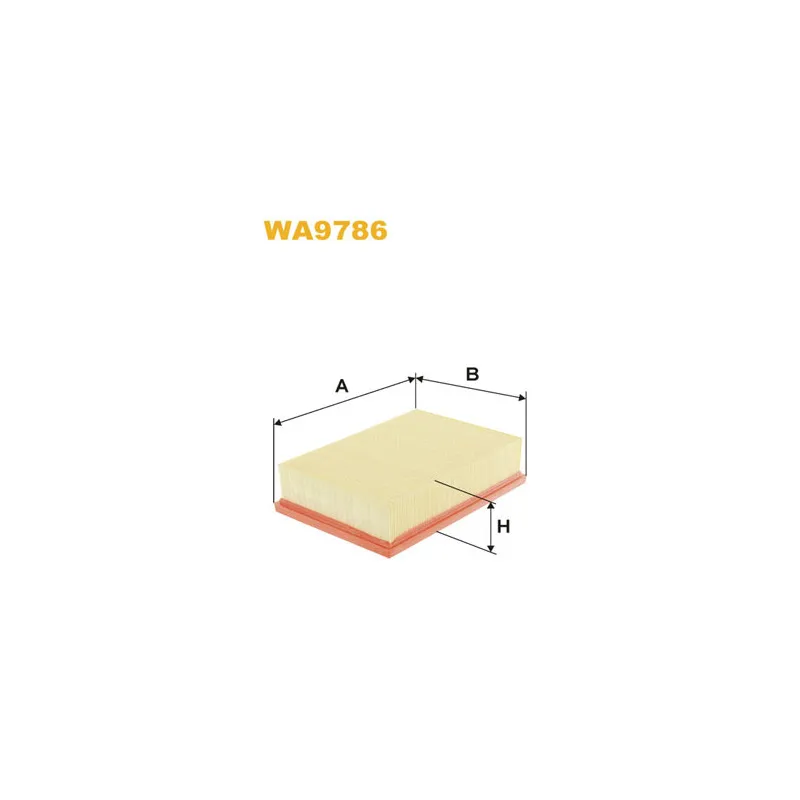 Filtre à air WIX FILTERS WA9786