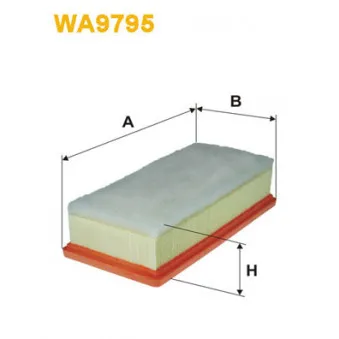 Filtre à air WIX FILTERS WA9795