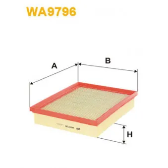 Filtre à air WIX FILTERS WA9796