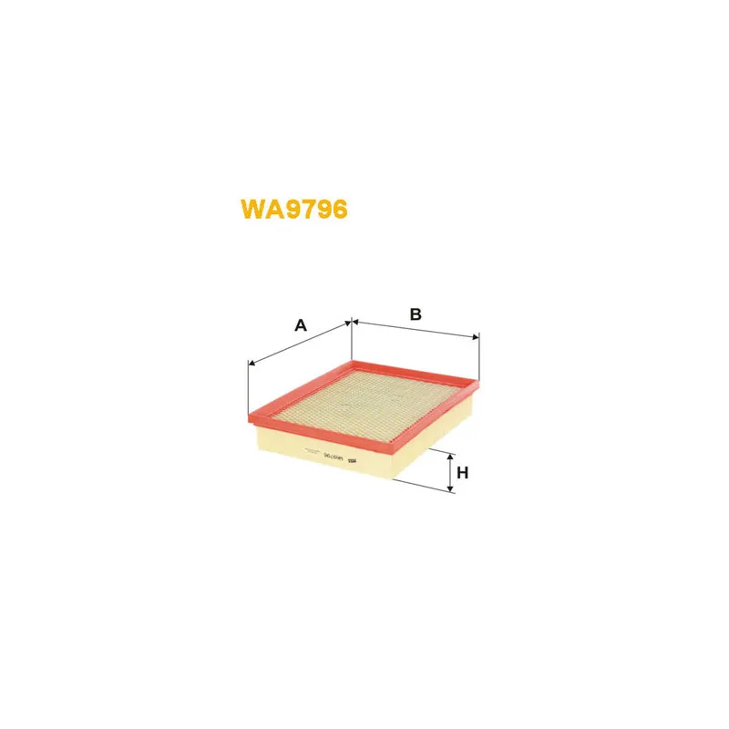 Filtre à air WIX FILTERS WA9796