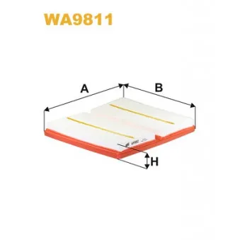 Filtre à air WIX FILTERS WA9811