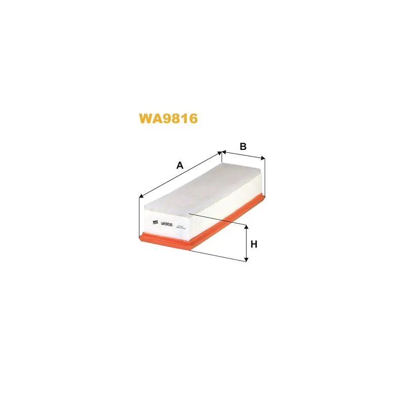 Filtre à air WIX FILTERS WA9816