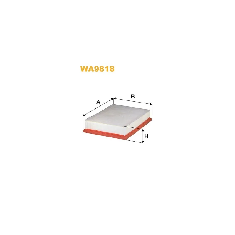 Filtre à air WIX FILTERS WA9818