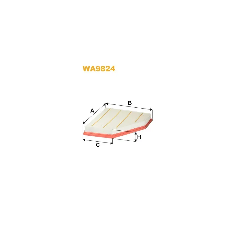 Filtre à air WIX FILTERS WA9824