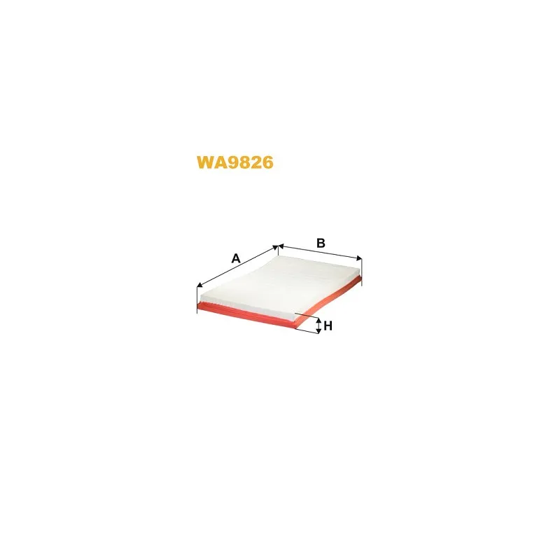 Filtre à air WIX FILTERS WA9826
