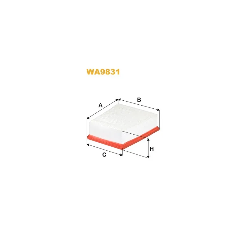 Filtre à air WIX FILTERS WA9831