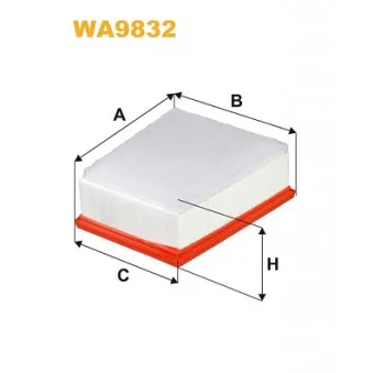 Filtre à air WIX FILTERS WA9832