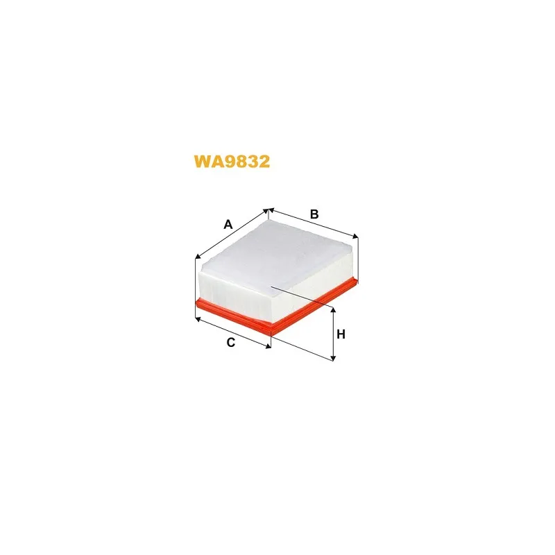 Filtre à air WIX FILTERS WA9832