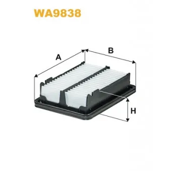 Filtre à air WIX FILTERS WA9838