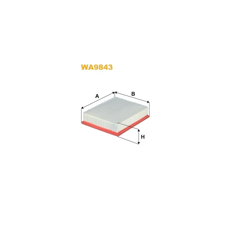 Filtre à air WIX FILTERS WA9843