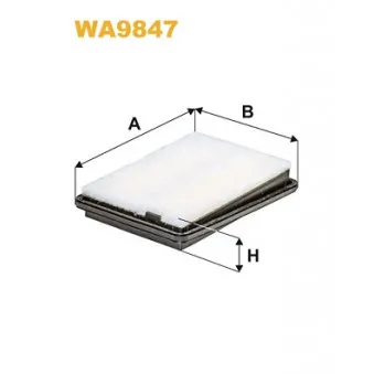 Filtre à air WIX FILTERS WA9847