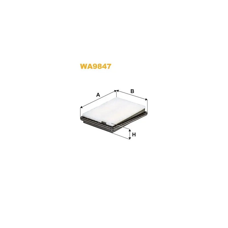 Filtre à air WIX FILTERS WA9847
