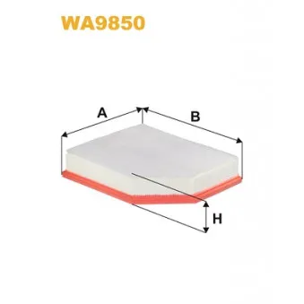 Filtre à air WIX FILTERS WA9850