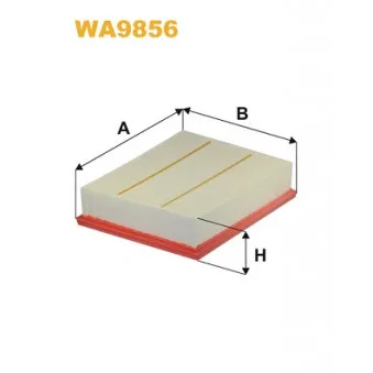 Filtre à air WIX FILTERS WA9856