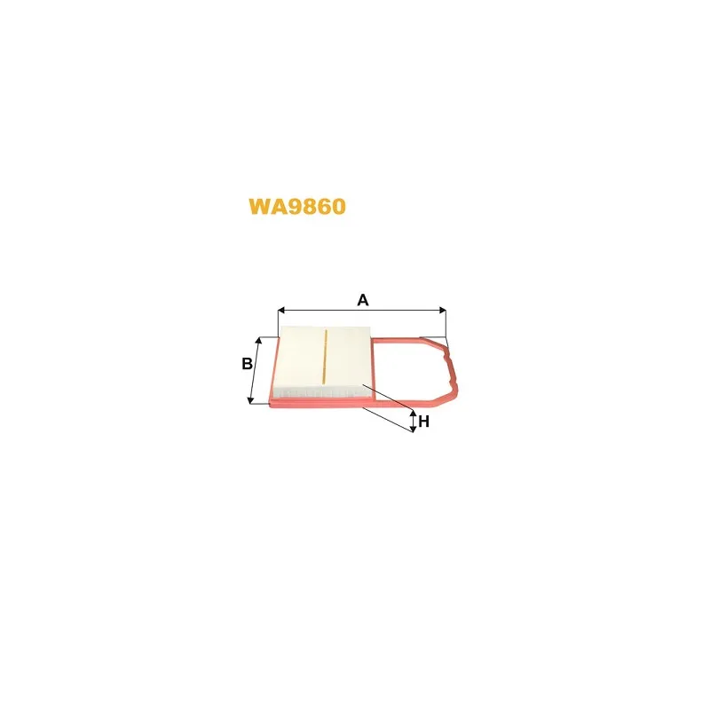 Filtre à air WIX FILTERS WA9860