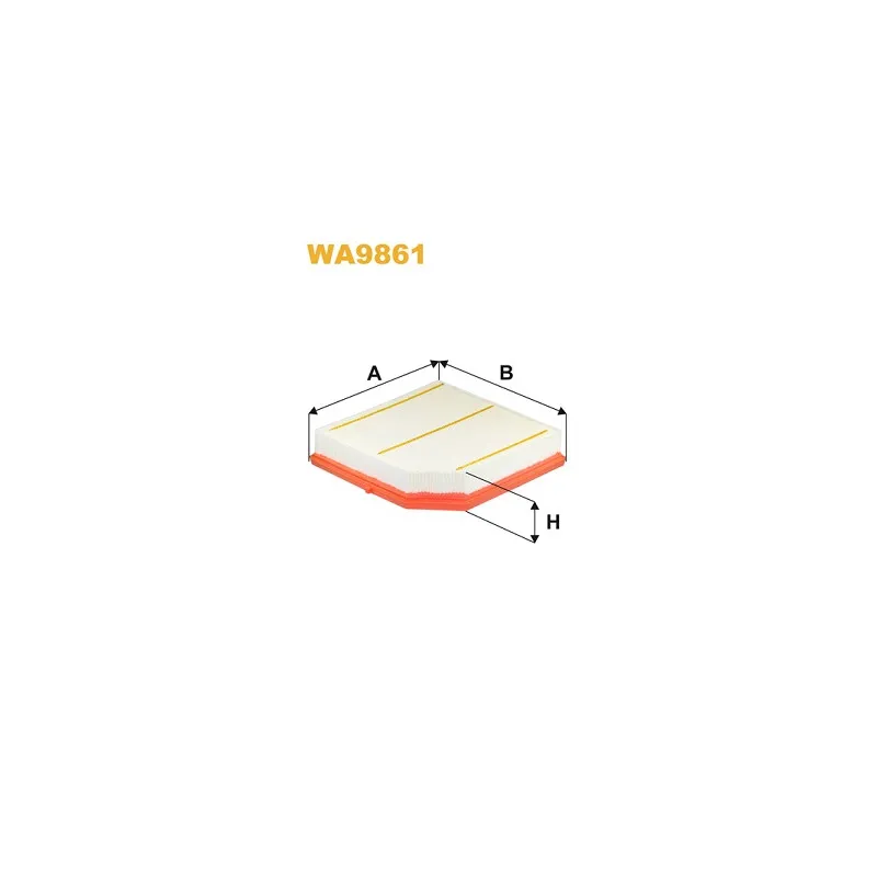 Filtre à air WIX FILTERS WA9861