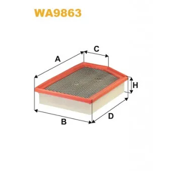 Filtre à air WIX FILTERS