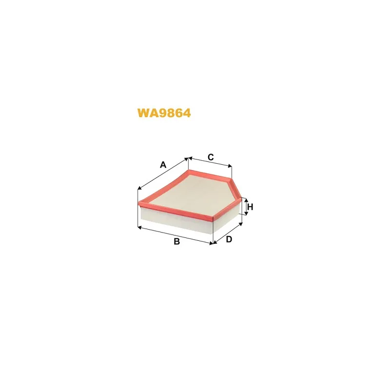 Filtre à air WIX FILTERS WA9864