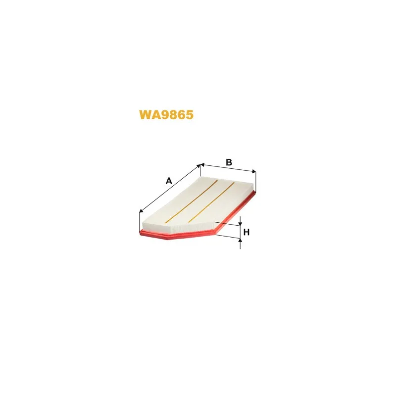 Filtre à air WIX FILTERS WA9865