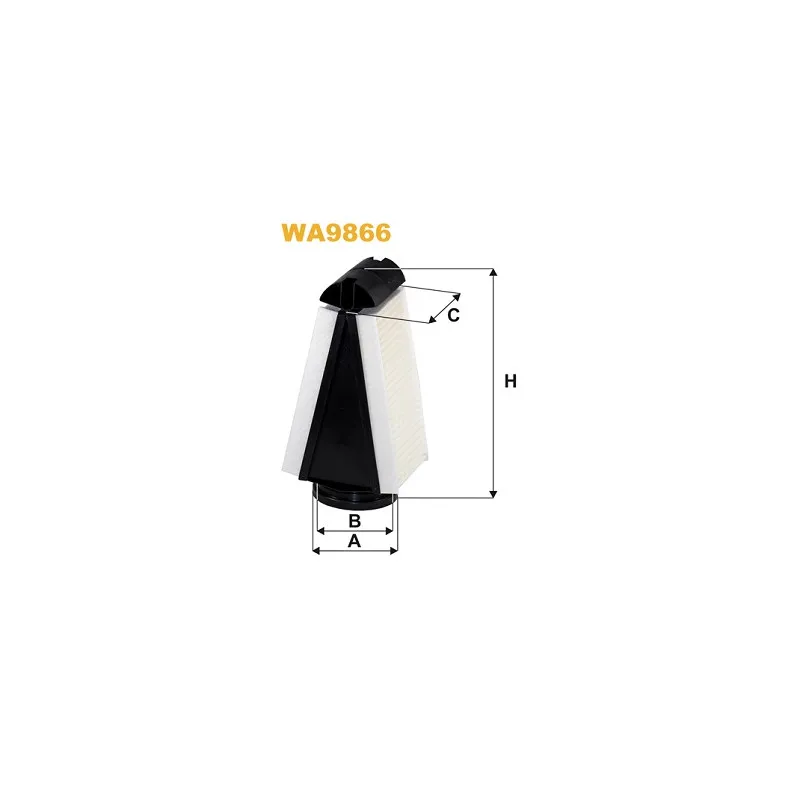 Filtre à air WIX FILTERS WA9866
