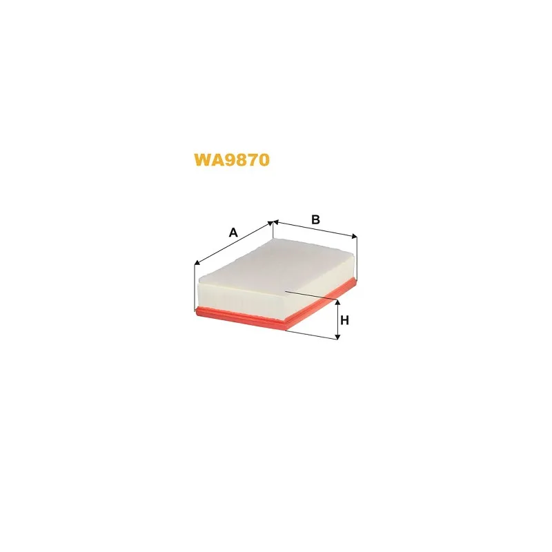 Filtre à air WIX FILTERS WA9870