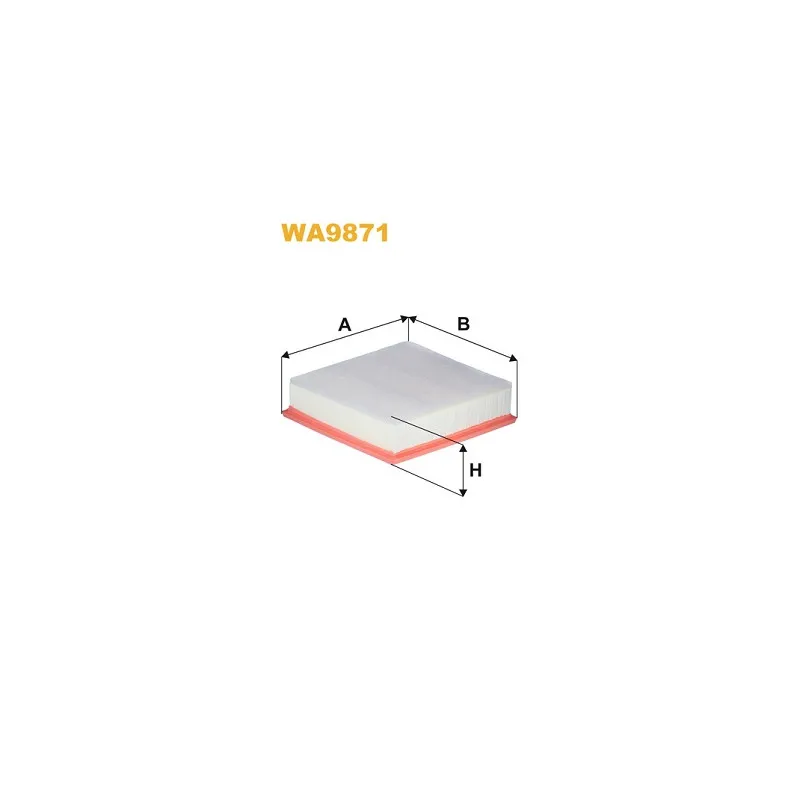 Filtre à air WIX FILTERS WA9871