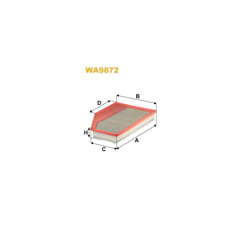 Filtre à air WIX FILTERS WA9872