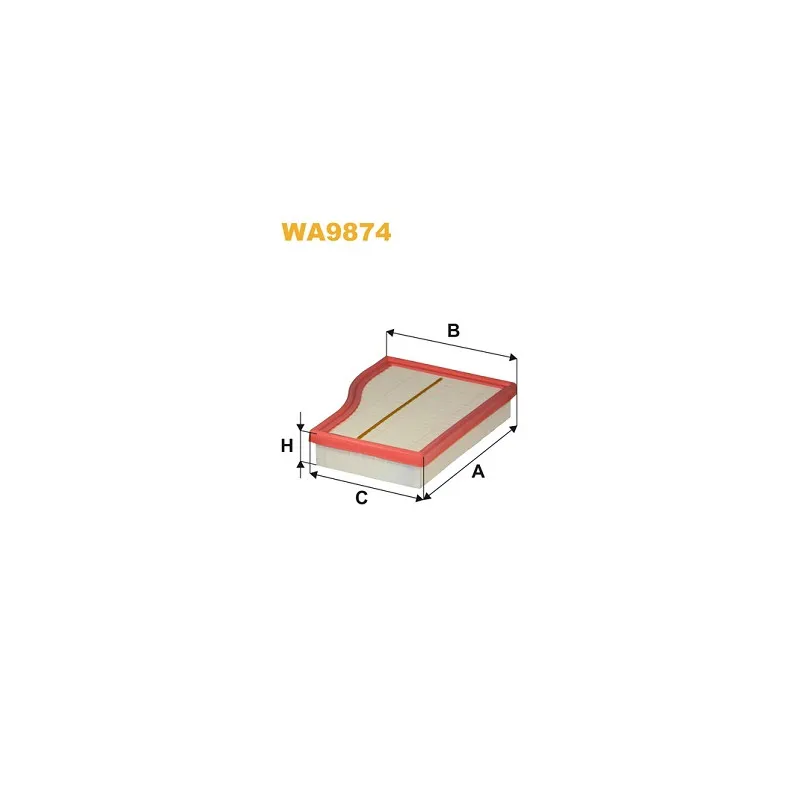 Filtre à air WIX FILTERS WA9874