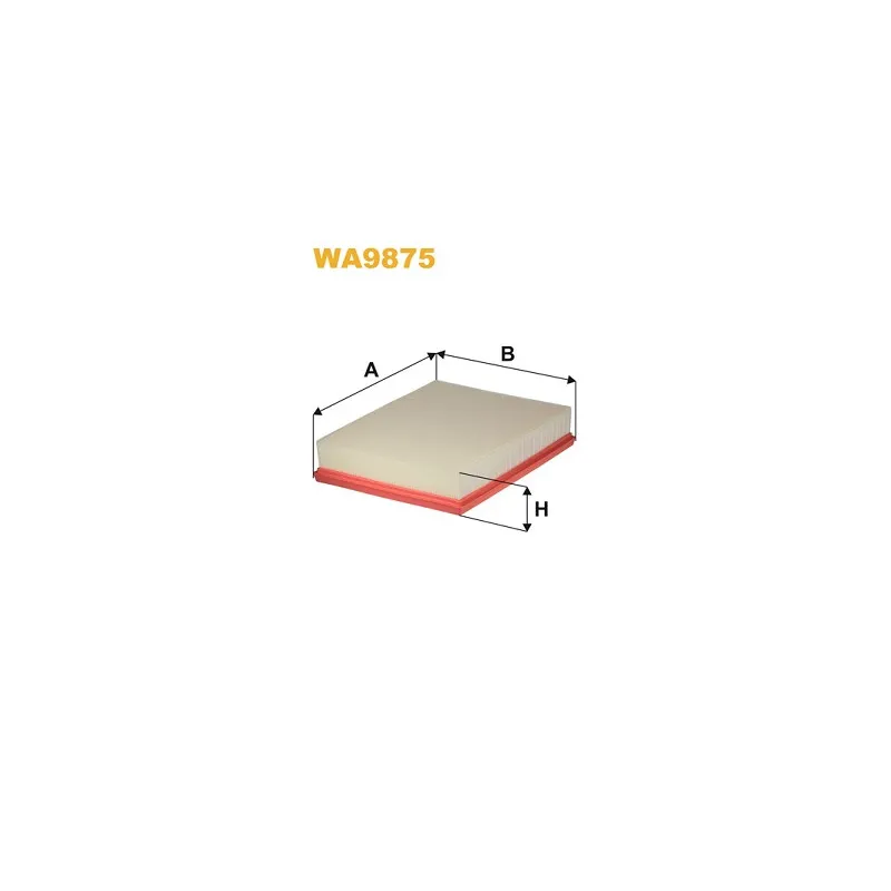 Filtre à air WIX FILTERS WA9875