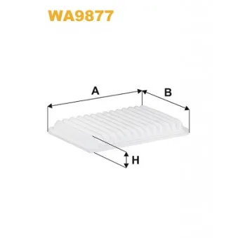 Filtre à air WIX FILTERS WA9877