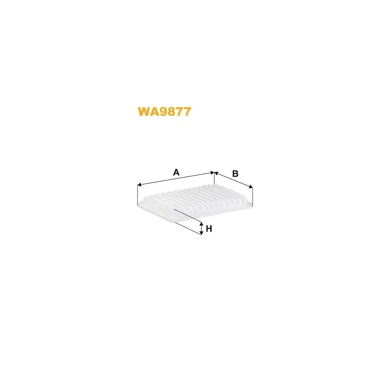 Filtre à air WIX FILTERS WA9877
