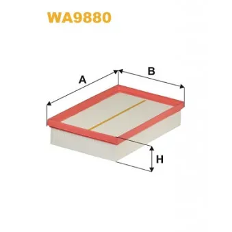 Filtre à air WIX FILTERS WA9880