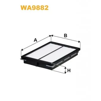 Filtre à air WIX FILTERS WA9882