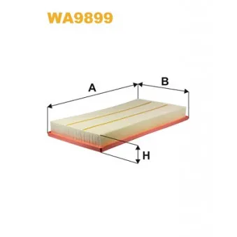 Filtre à air WIX FILTERS WA9899