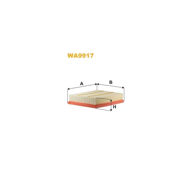Filtre à air WIX FILTERS WA9917