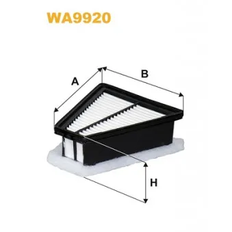 Filtre à air WIX FILTERS WA9920