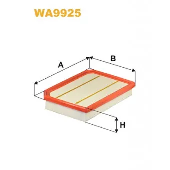 Filtre à air WIX FILTERS WA9925
