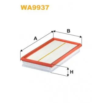 Filtre à air WIX FILTERS WA9937