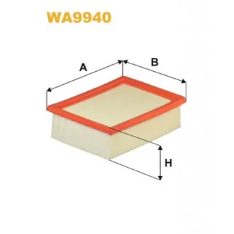 Filtre à air WIX FILTERS WA9940