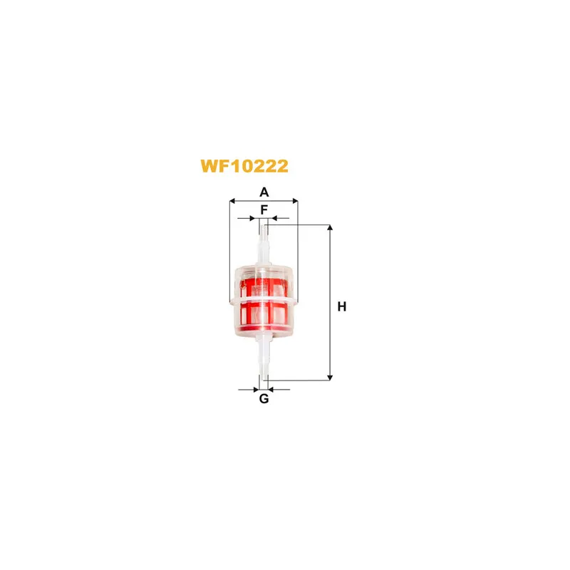 Filtre à carburant WIX FILTERS WF10222