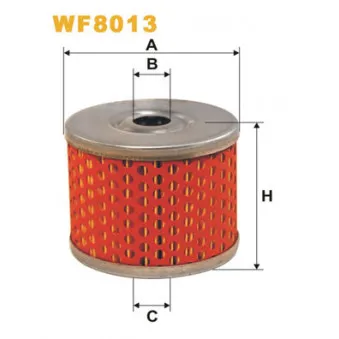 Filtre à carburant WIX FILTERS WF8013