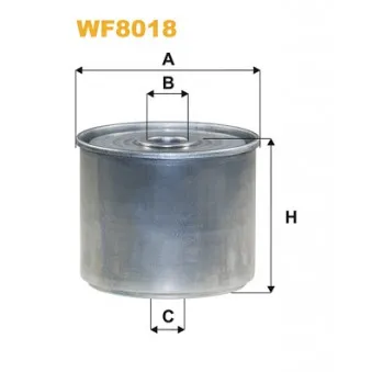 Filtre à carburant WIX FILTERS WF8018