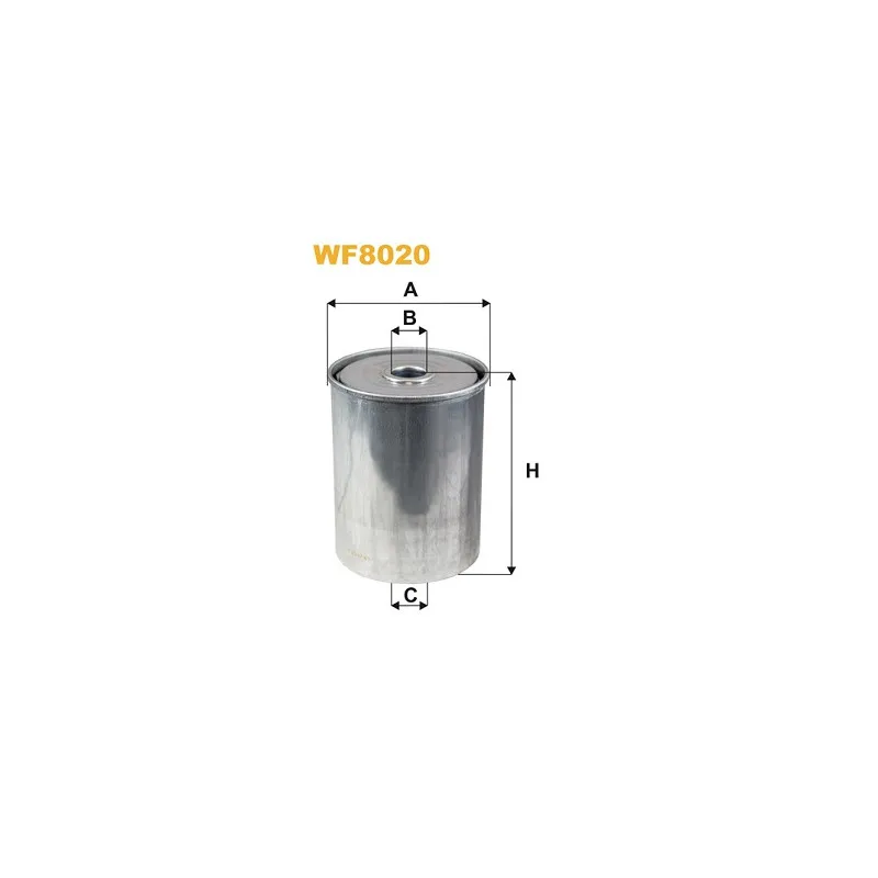 Filtre à carburant WIX FILTERS WF8020