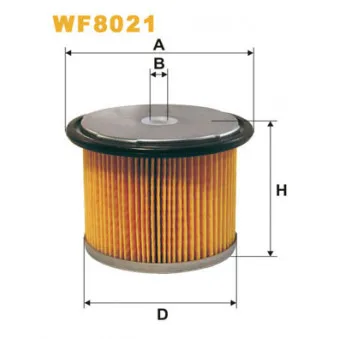Filtre à carburant WIX FILTERS WF8021