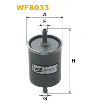 Filtre à carburant WIX FILTERS