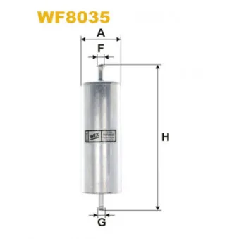 Filtre à carburant WIX FILTERS