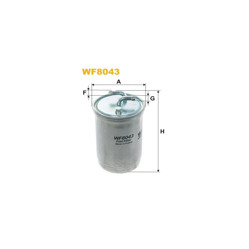 Filtre à carburant WIX FILTERS WF8043