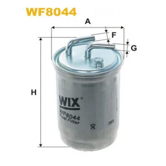 Filtre à carburant WIX FILTERS WF8044
