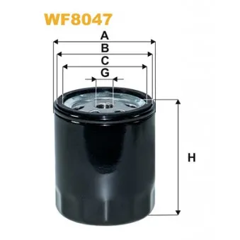 Filtre à carburant WIX FILTERS